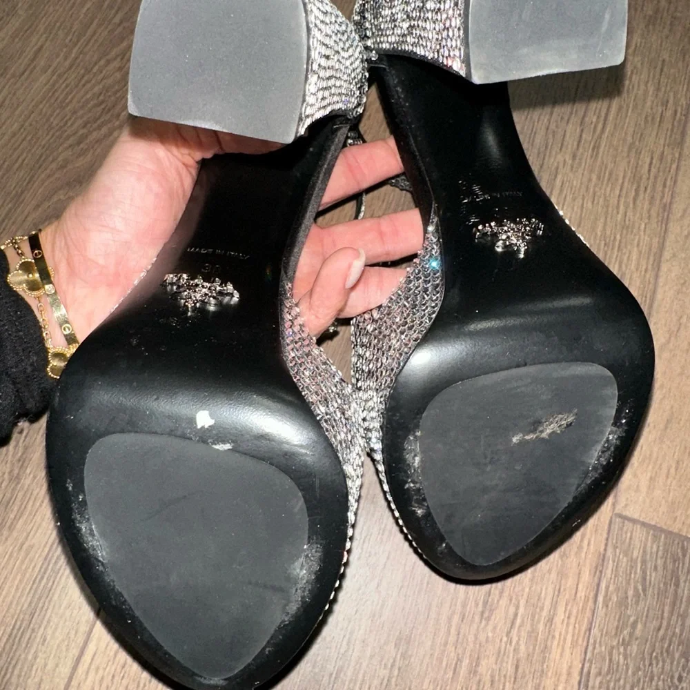 Prada Crystal Platforms 38 - Picture 7 of 7